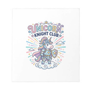 Eenhoringridderclub Printklaar Kleding Grafisch_1 Notitieblok