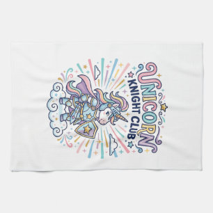 Eenhoringridderclub Printklaar Kleding Grafisch_1 Theedoek
