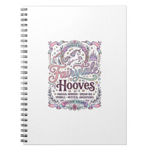 EenhoringSprookje Hoeven Origineel Merch Design_1 Notitieboek
