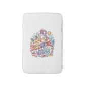 Eenhoringstrand Eenhoringstranding Whimsical Witte Badmat (Voorkant Verticaal)
