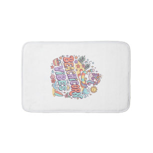 Eenhoringstrand Eenhoringstranding Whimsical Witte Badmat