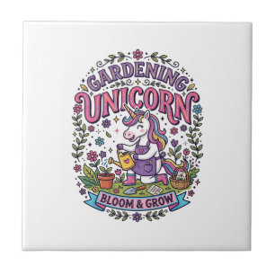 Eenhoringtuin Eenhoorn Reclame Lief Cadeau Des Tegeltje