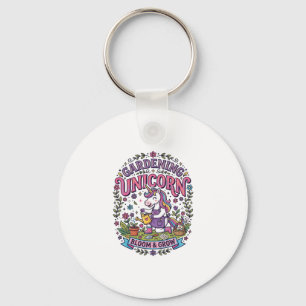 Eenhoringtuin Eenhoorn Reclame Lief Cadeau-ontwerp Sleutelhanger