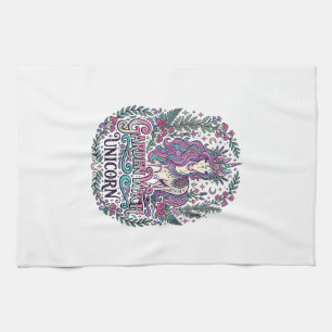 Eenhoringtuin Heks Eenhorn Kleurig Kleding Grap Theedoek