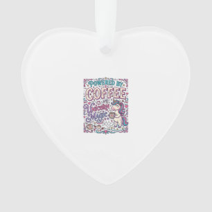 Eenhorn aangedreven door koffie en Eenhorn Magie K Ornament
