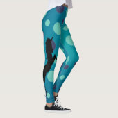 Eenhorn Blauwe Leggings (Rechts)