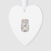 Eenhorn bloem met magische Premium Vector typograf Ornament (voorkant)