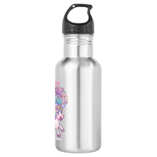 Eenhorn die loopt op Glitter en Verleidelijke Waan Waterfles