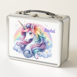 Eenhorn en Regenboog Metalen Lunchbox