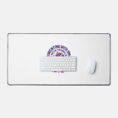 Eenhorn Experimenteert met Glitters Reclame Cut Bureaumat (Keyboard & Muis)