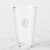 Eenhorn Experimenteert met Glitters Reclame Cut Glas (Achterkant)
