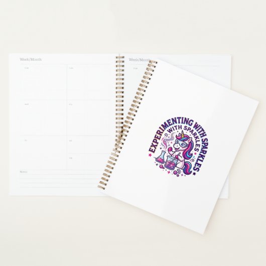 Eenhorn Experimenteert met Glitters Reclame Cut Planner (Display)