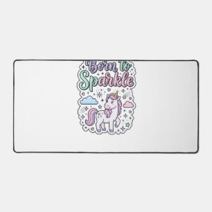 Eenhorn Geboren om Grafisch Ontwerp Merch Ontwerp  Bureaumat