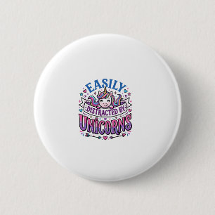 Eenhorn gemakkelijk afgeleid door Eenhorn reclame  Ronde Button 5,7 Cm