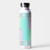 Eenhorn Holografische Glitters Waterfles (Links)