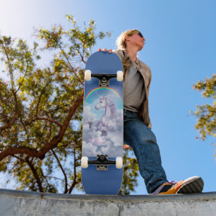 Eenhorn in de Wolken Persoonlijk Skateboard