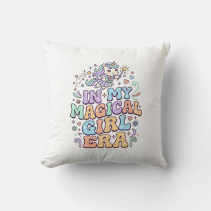 Eenhorn In Mijn Magical Girl Era Kawaii Sticker en Kussen