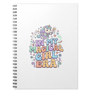 Eenhorn In Mijn Magical Girl Era Kawaii Sticker en Notitieboek