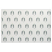 Eenhorn in yogahouding stof (Fat Quarter)