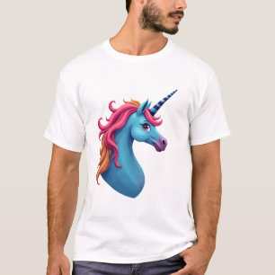 Eenhorn Kleurrijke Tie-Dye Eenhorn Paard T-Shirt,  T-shirt