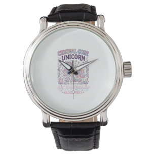 Eenhorn Kristallen Kern Eenhorn Schattig Vector On Horloge