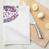Eenhorn Merry en Magisch Theedoek (Quarter Fold)