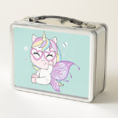 Eenhorn Metaal Lunchbox (Achterkant)