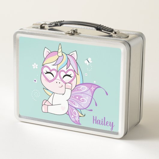 Eenhorn Metaal Lunchbox (Voorkant)