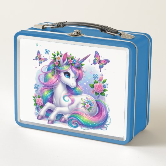 Eenhorn Metaal Lunchbox (Voorkant)