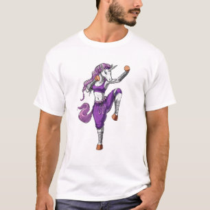 Eenhorn Ninja Karate Kickboksen Muay Thai Martial T-shirt