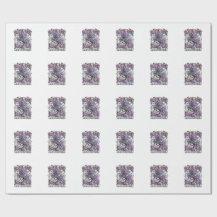Eenhorn Pastel Goth Eenhorn Club Commerciële Stick Cadeaupapier