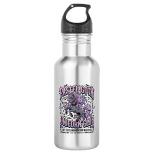 Eenhorn Pastel Goth Eenhorn Club Commerciële Stick Waterfles