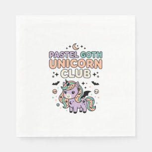 Eenhorn Pastel Goth Eenhorn Club Trendy Grafisch T Servet