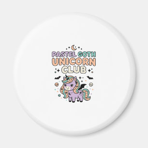 Eenhorn Pastel Goth Eenhorn Club Trendy Grafische Magneet