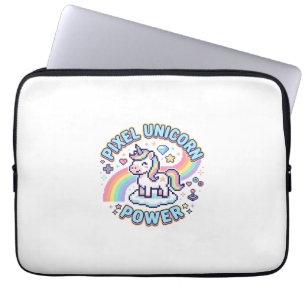 Eenhorn Pixel Eenhorn Kracht Grafisch Ontwerp Prod Laptop Sleeve