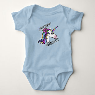 Eenhorn Prinses Ontwerp - Baby Jersey Bodysuit