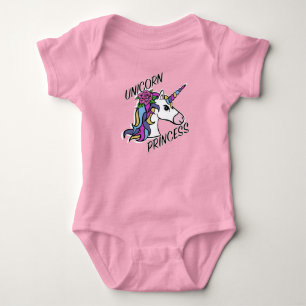 Eenhorn Prinses Ontwerp - Baby Jersey Bodysuit