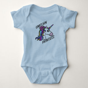 Eenhorn Prinses Ontwerp - Baby Jersey Bodysuit