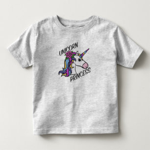 Eenhorn Prinses Ontwerp - Peuter Fijne Jersey T-Sh Kinder Shirts