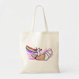 Eenhorn Regenboog Rijdende Ijsje Kegel Tote Bag