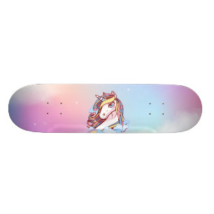 Eenhorn & Regenboog Skateboarddek Persoonlijk Skateboard