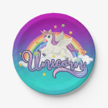 Eenhorn Regenboog Verjaardag Magisch Whimsical