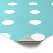 Eenhorn Regenboog Wolken en Bloemen Kleine Dromer Poster (Hoek)