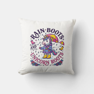 Eenhorn Regenlaarzen en Eenhorn Roots Commercial S Kussen