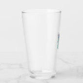 Eenhorn respawn met glitters Premium vectorstick Glas (Rechts)