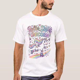 Eenhorn Roller Skates Eenhorn Speelse Sticker en T-shirt