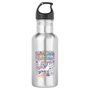 Eenhorn Roller Skates Eenhorn Speelse Sticker en Waterfles