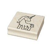 Eenhorn rubberen stempel voor kinderen (Stempel)