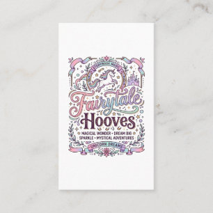 Eenhorn Sagen Sprookjes Hoeven Origineel Merch Des Visitekaartje