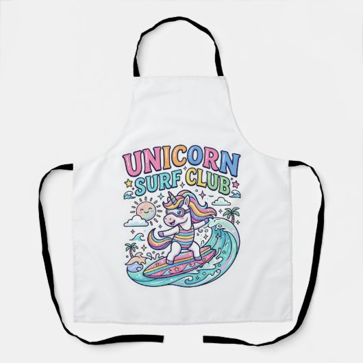 Eenhorn Surfclub Schort (Voorkant)